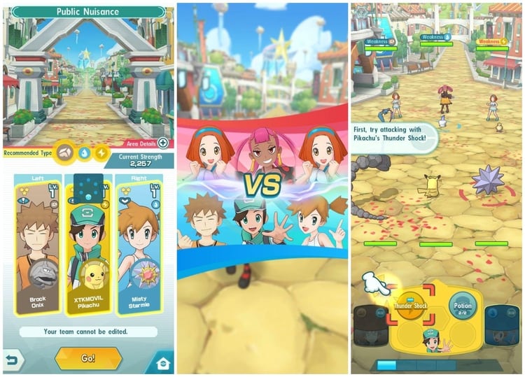 En este juego hay una nueva dinámica de combate de tres contra tres. (Foto: Pokémon)