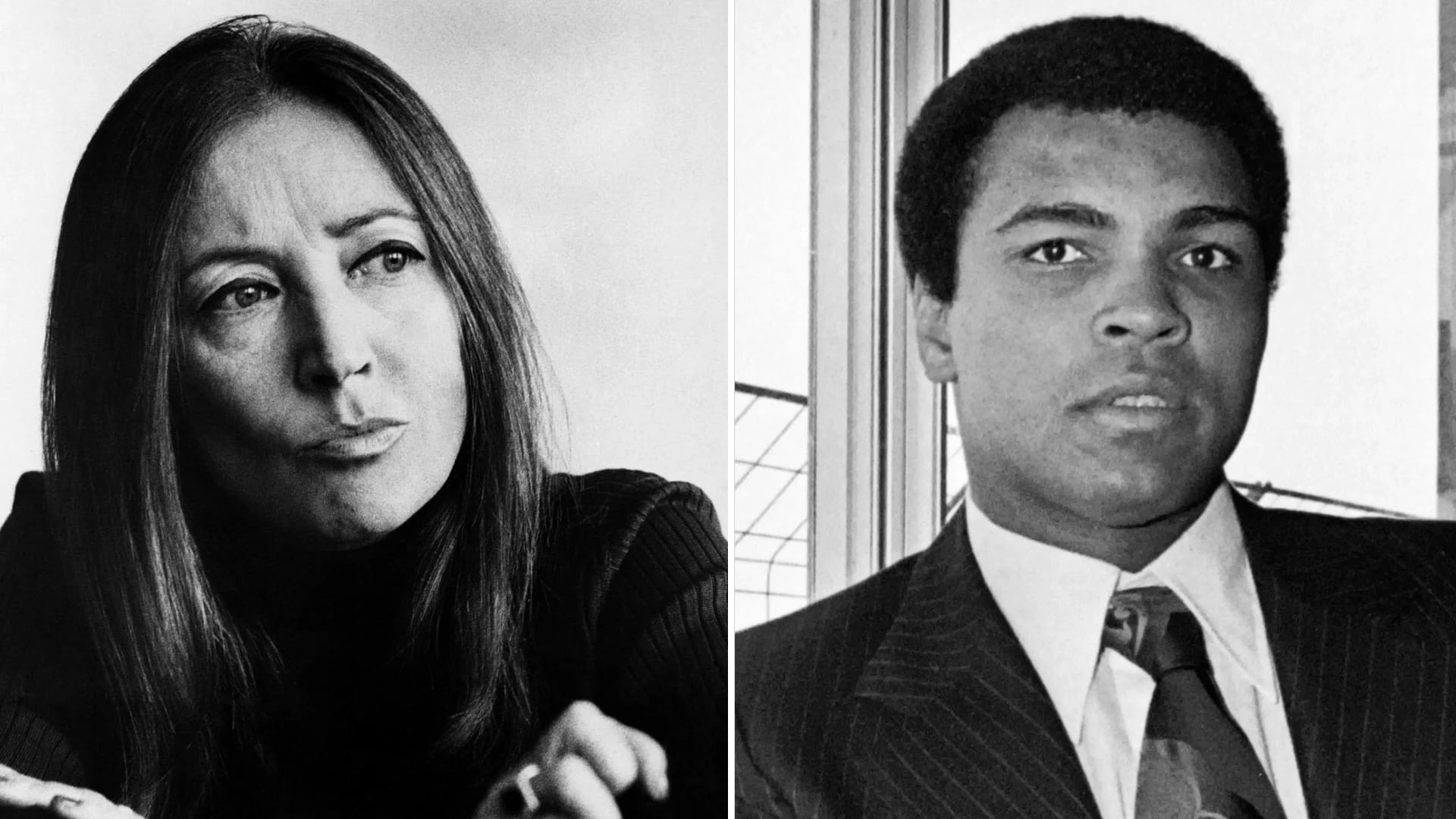 Oriana Fallaci y Muhammad Ali. El encuentro que mantuvieron en 1966 no terminó en buenos términos