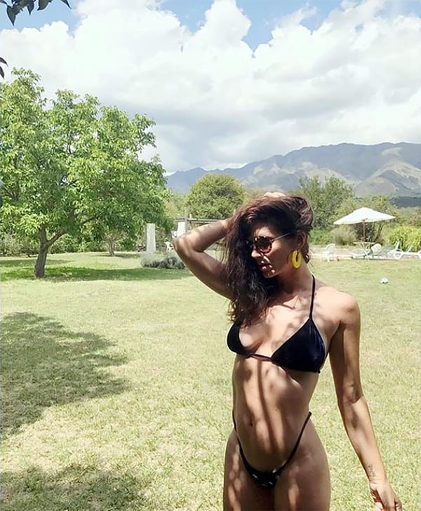 Soltera, Griselda se divierte subiendo fotos provocativas en su cuenta personal desde Carlos Paz donde se tomó unos días de vacaciones