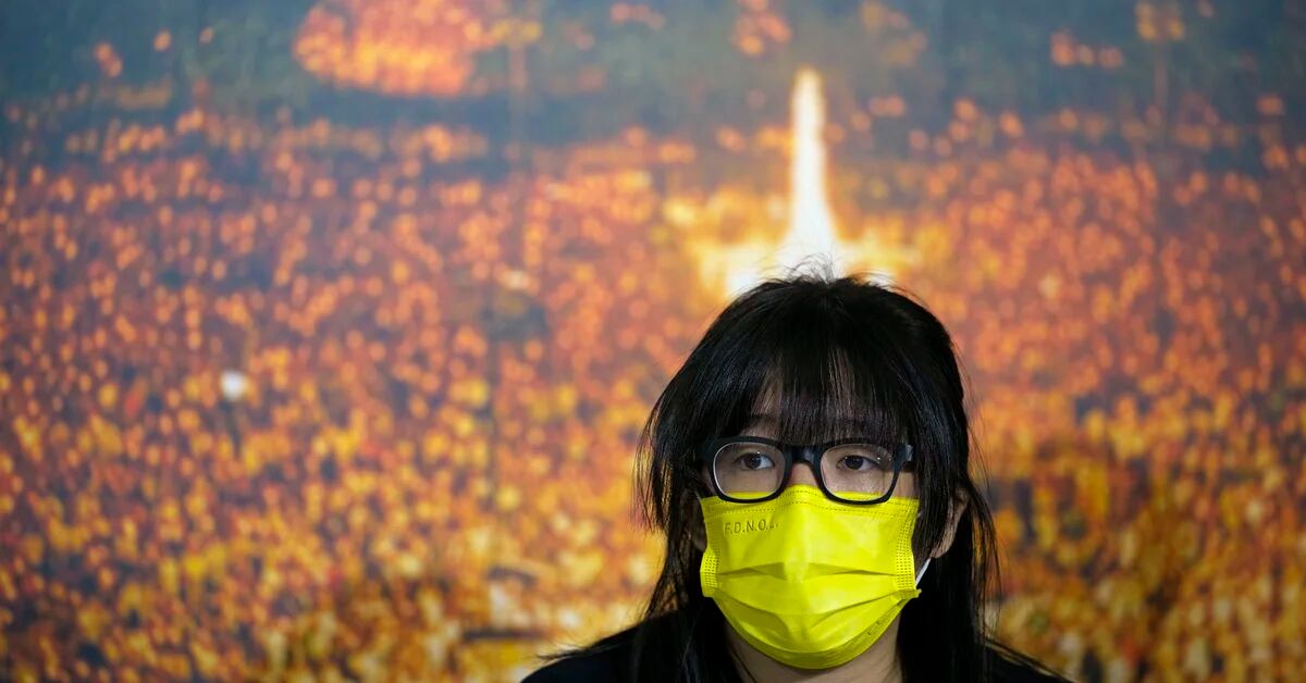 Hong Kong condemns activists behind Tiananmen Act