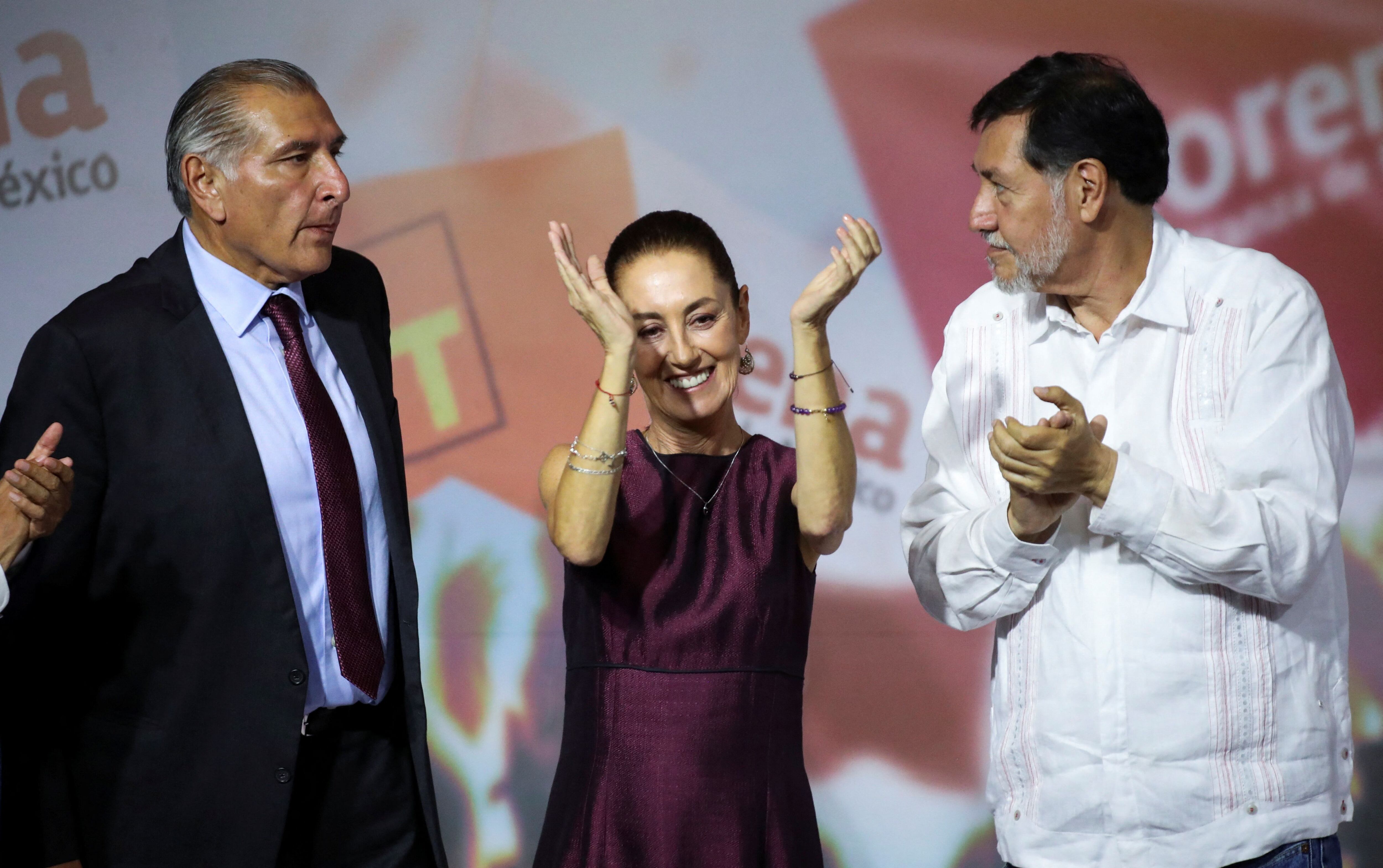 Sheinbaum envió primer mensaje como coordinadora de la Defensa de la 4T (Foto: REUTERS/Henry Romero)