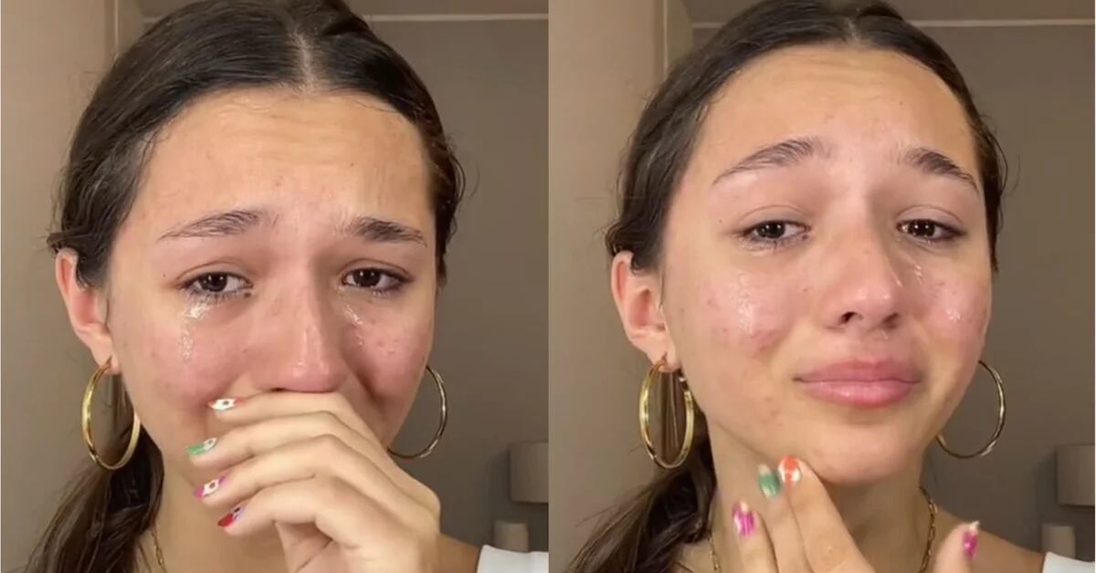 Alexia Barnechea bursts into tears showing her acne problem: “I’m going to start taking care of myself”