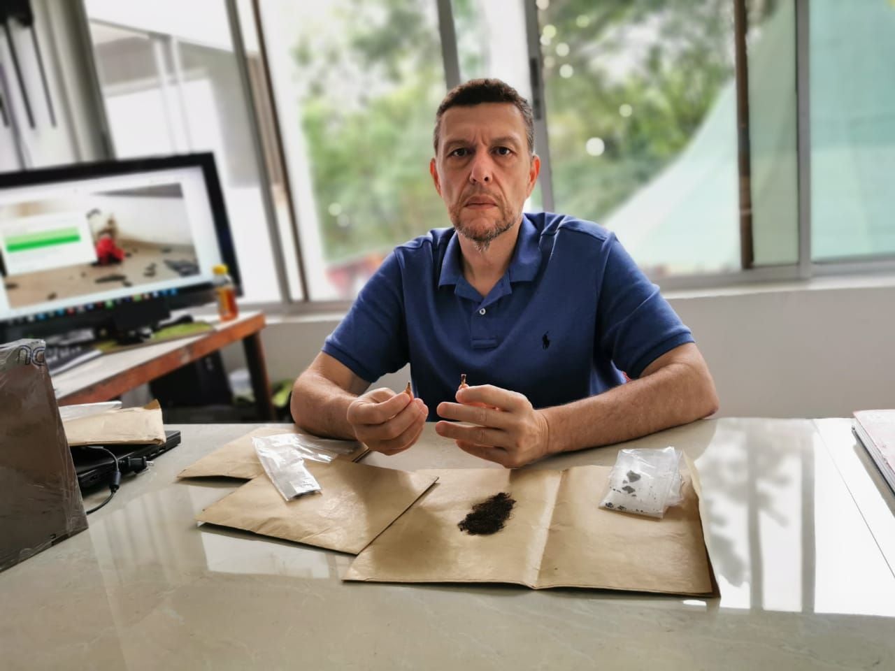 El sobrino del capo decidió montar su propia galería luego de recibir amenaza de su propio padre. Archivo