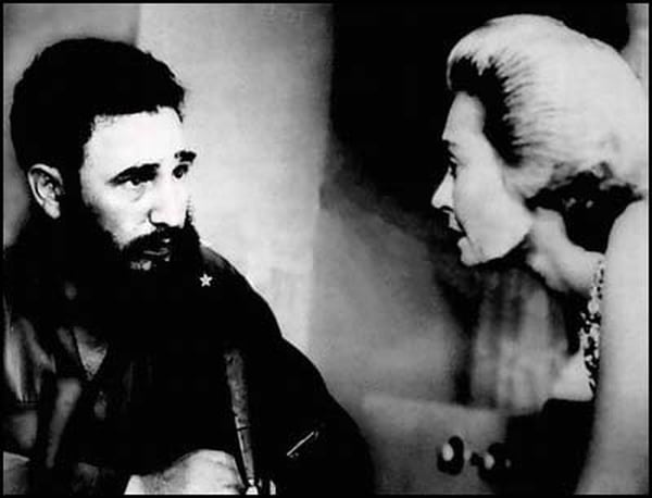 También Fidel Castro fue entrevistado por la actriz y periodista Lisa Howard