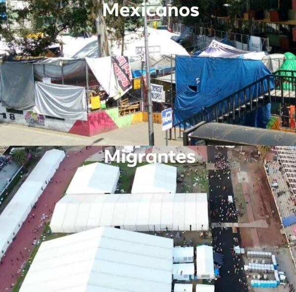 Esta foto se hizo viral en las redes sociales en México, recopilando comentarios contrastantes. (Foto: Twitter)