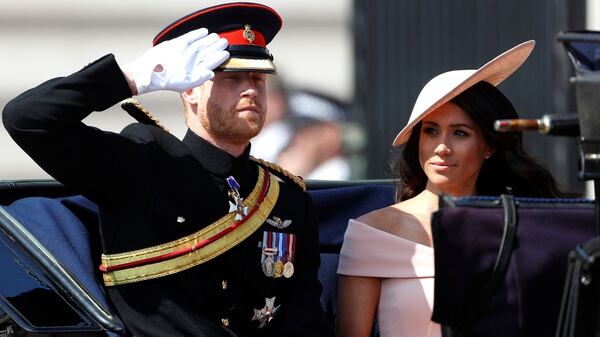 El príncipe Harry y su esposa Meghan Markle (Reuters)