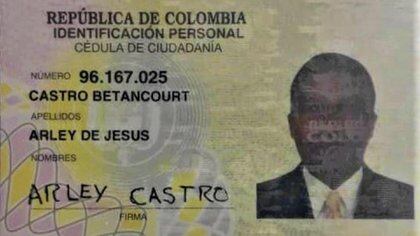 La identificación de Castro Betancourt