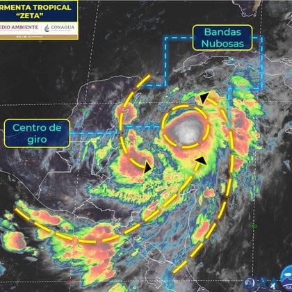 Se activó la alerta amarilla para ocho municipios de Quintana Roo (Foto: Servicio Meteorológico Nacional)
