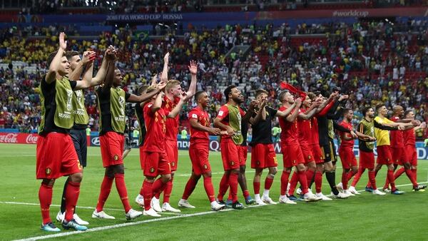 Bélgica ya se aseguró igualar la mejor actuación de su historia en Mundiales pero se ilusiona con vencer a Francia en semifinales (REUTERS)