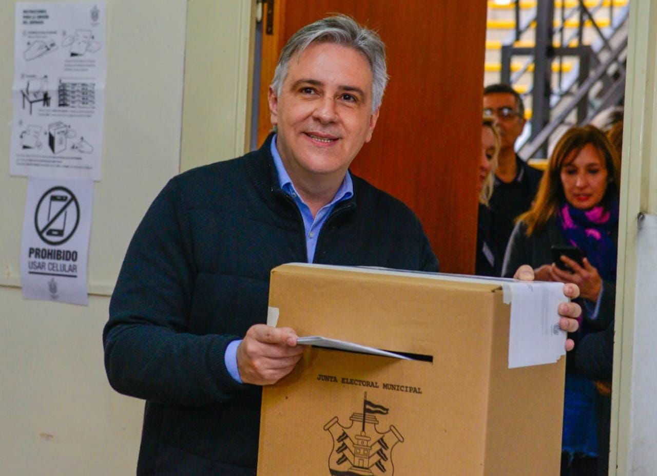Martín Llaryora es el actual intendente de la Córdoba Capital pero también el electo gobernador de la provincia