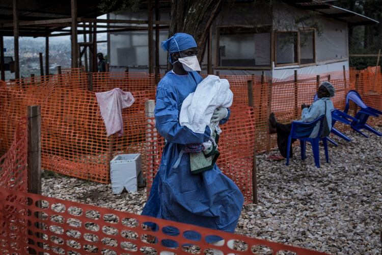 Epidemia del ébola en República Democrática del Congo (Photo by John WESSELS / AFP)