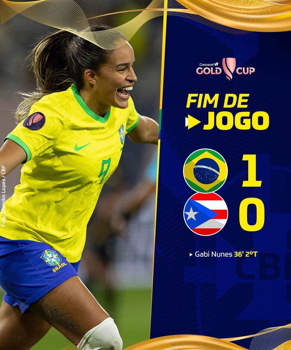 Brasil y Colombia se enfrentarán por el liderato del Grupo B de la Copa Oro Femenina 2024 - crédito Copa Oro Oficial / X