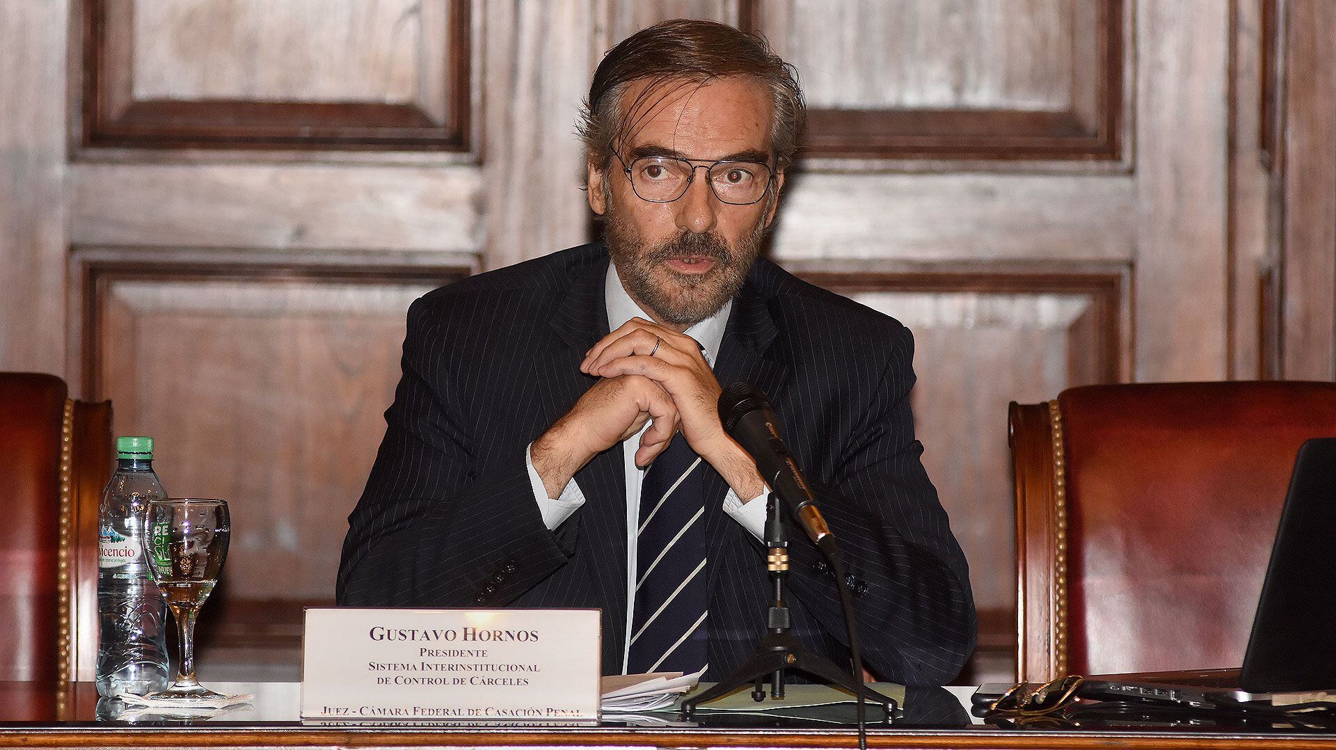 El juez federal Gustavo Hornos (Nicolás Stulberg)