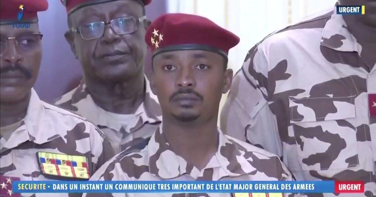 Así anunció el Ejército de Chad la muerte del presidente Idriss Deby Itno  en el frente de combate - Infobae