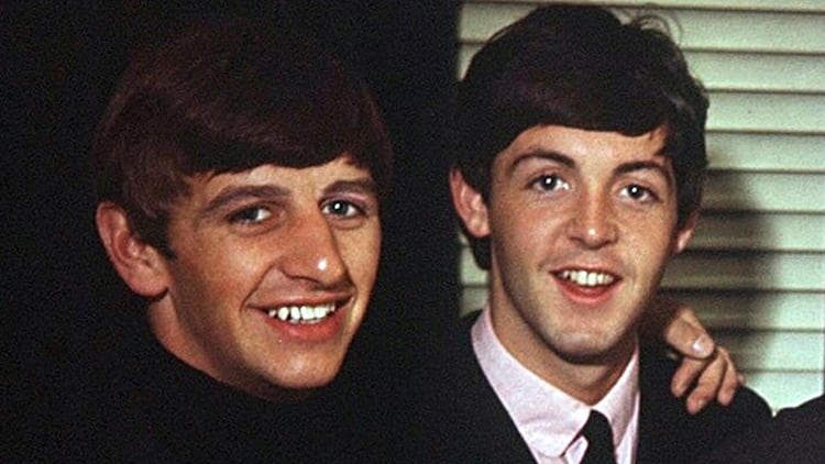 Mandatory Credit: Photo by David Magnus/Shutterstock (7684d) The Beatles - Ringo Starr and Paul McCartney Various - 1963