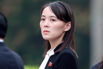 Kim Yo-jong, la hermana del líder norcoreano Kim Jong-un. EFE