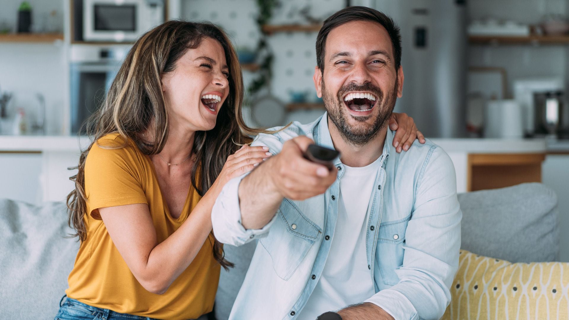Durante el estudio, uno de los grupos miró dos programas de comedia diferentes de una hora de duración cada semana (Getty)