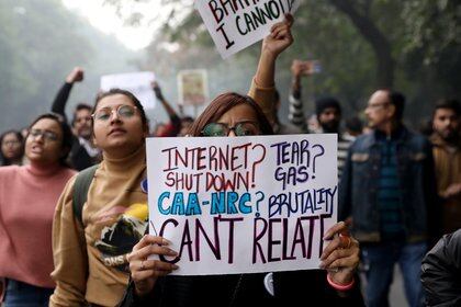 Crisis en India: el gobierno cortó el internet y la telefonía en partes de  Nueva Delhi mientras escalan las protestas - Infobae