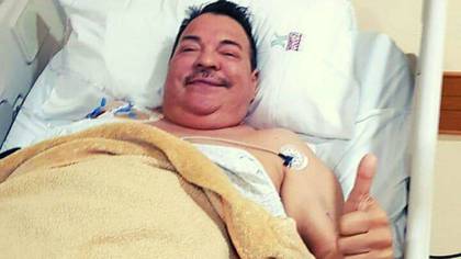 El pasado domingo, Julio Preciado se internó para someterse a un trasplante de riñón (IG: juliopreciado)