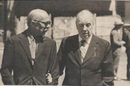 Jorge Luis Borges y Ernesto Sabato se reencontraron en 1975 luego de veinte años de estar alejados