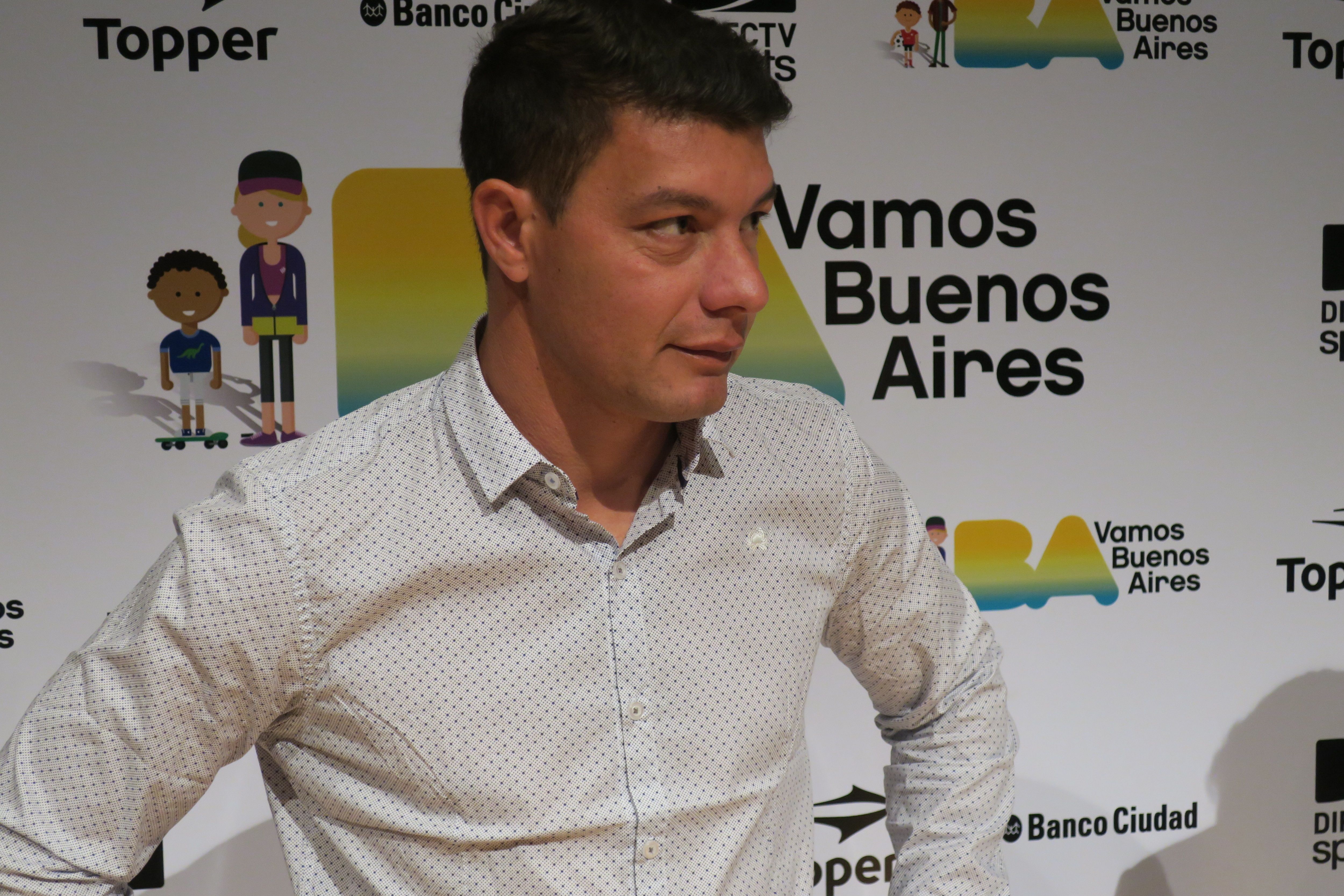 Fotografía de archivo en la que se registró al entrenador del club argentino de fútbol Boca Juniors, Sebastián Battaglia, en Buenos Aires (Argentina). EFE/STR 