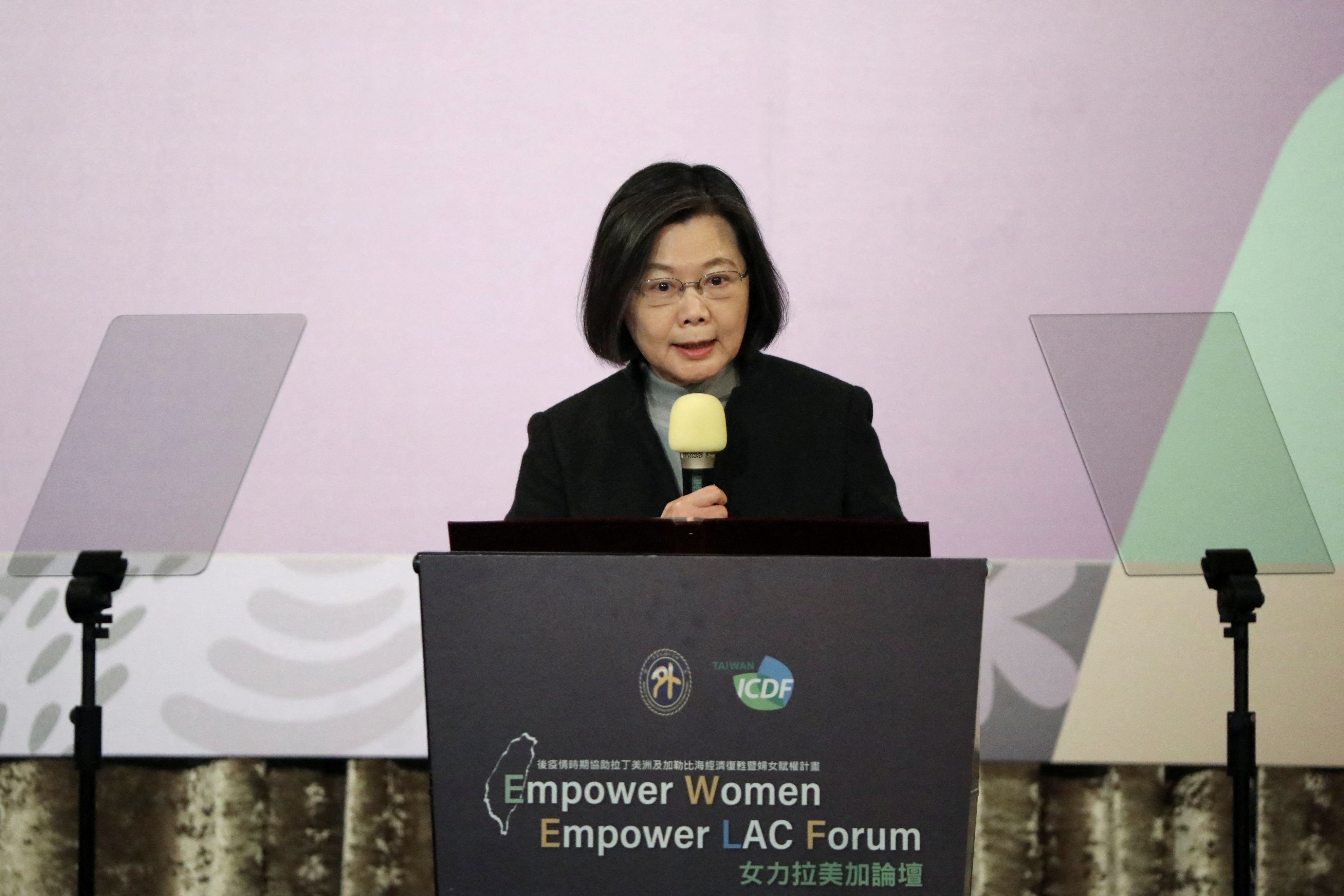 La presidenta de Taiwán, Tsai Ing-wen. REUTERS/I-Hwa Cheng