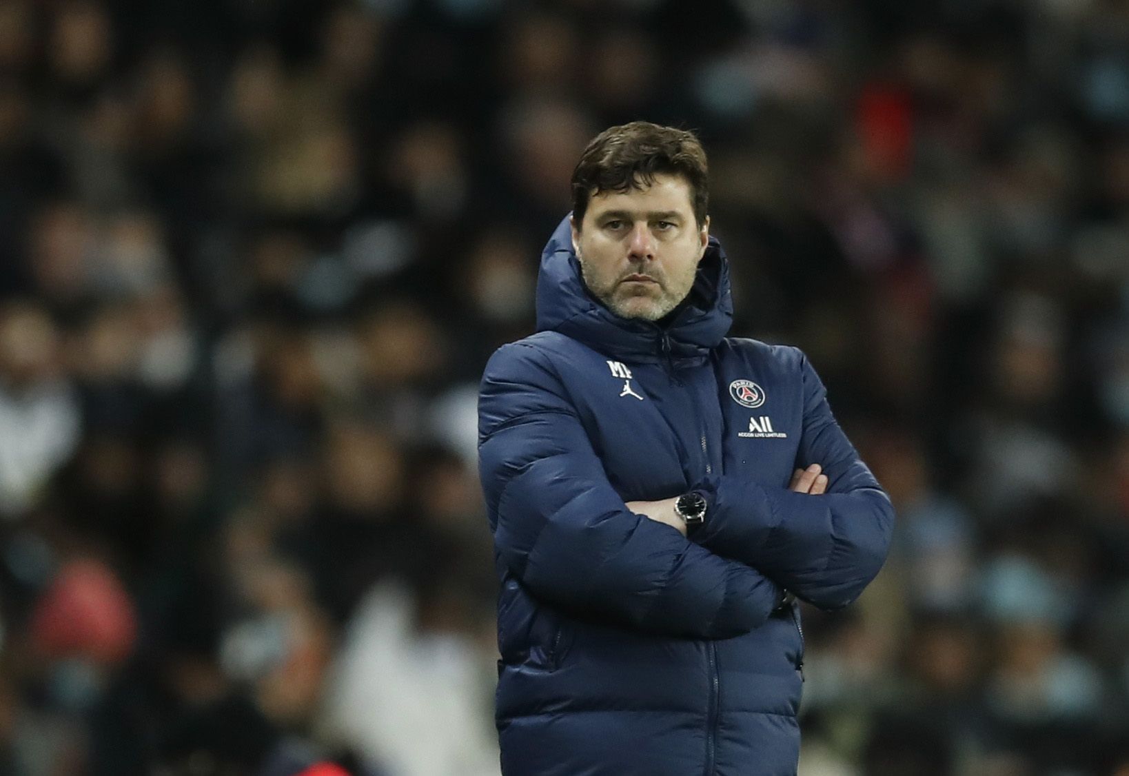 Mauricio Pochettino busca el título de la Ligue 1 con el PSG y conduce un equipo plagado de estrellas (REUTERS/Gonzalo Fuentes)