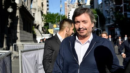 Máximo Kirchner fue el encargado de hacerle la propuesta a la oposición durante el encuentro en la Casa Rosada (Gustavo Gavotti)