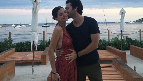 Suárez está cursando el sexto mes de embarazo