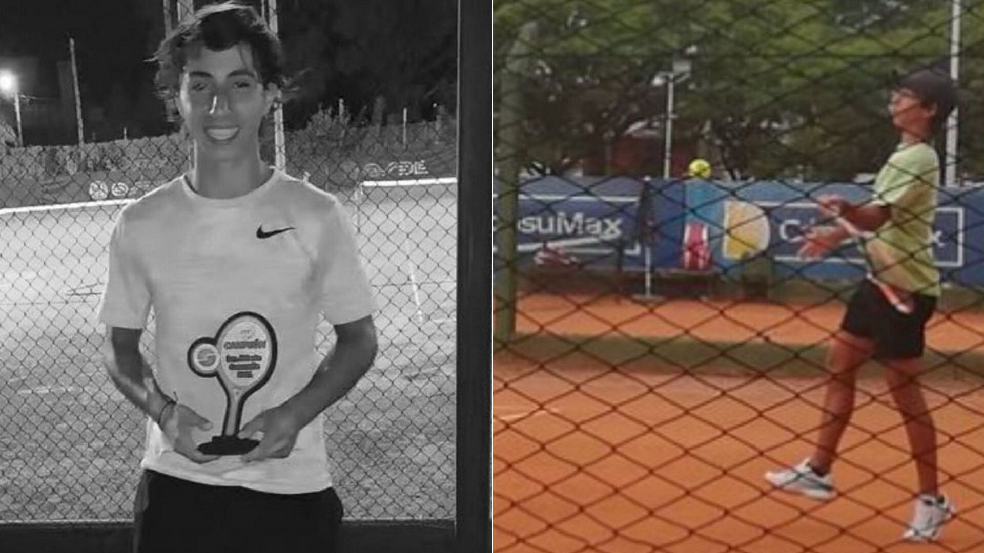 Dolor en el tenis argentino: la promesa de 17 años Tiago Alomar murió en un accidente de tránsito
