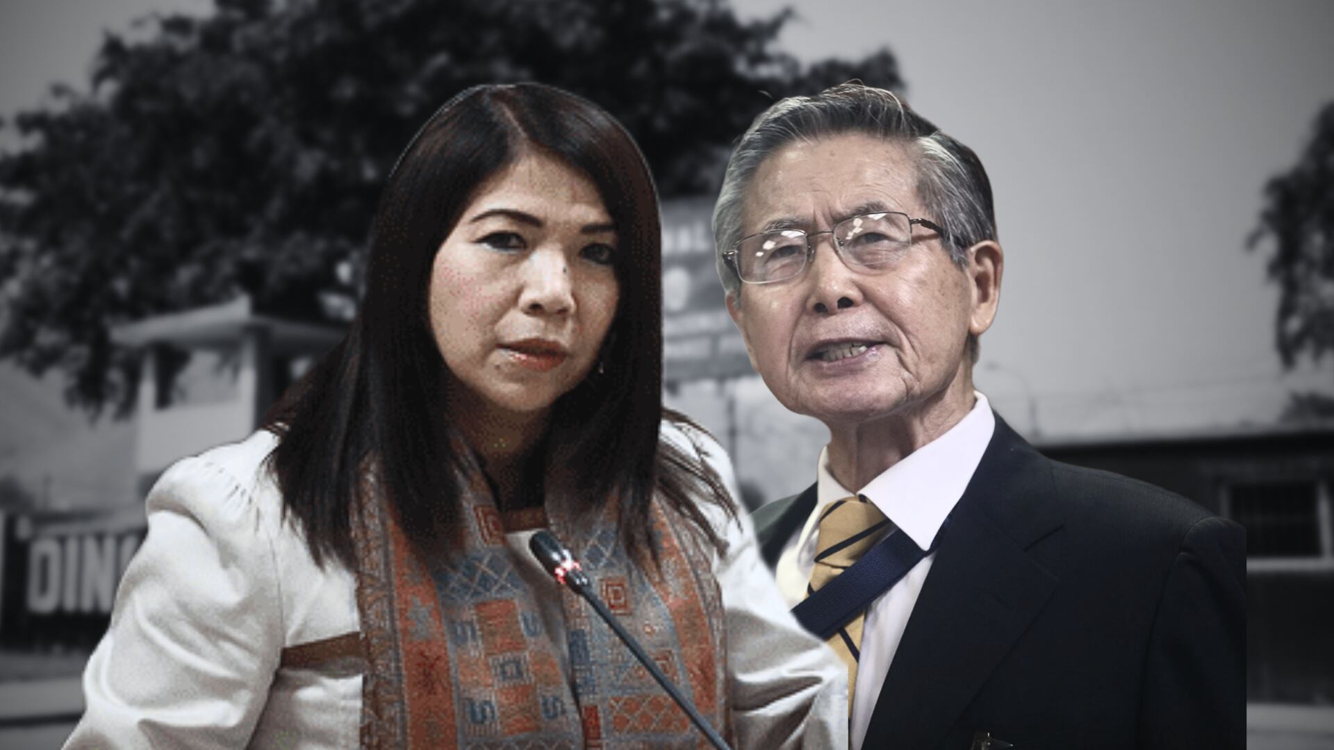 María Cordero Jon Tay tiene más de 10 años visitando constantemente al expresidente Alberto Fujimori. (Agencia Andina)