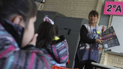 El mandatario reconoció la labor de los docentes. (Foto: Cuartoscuro)