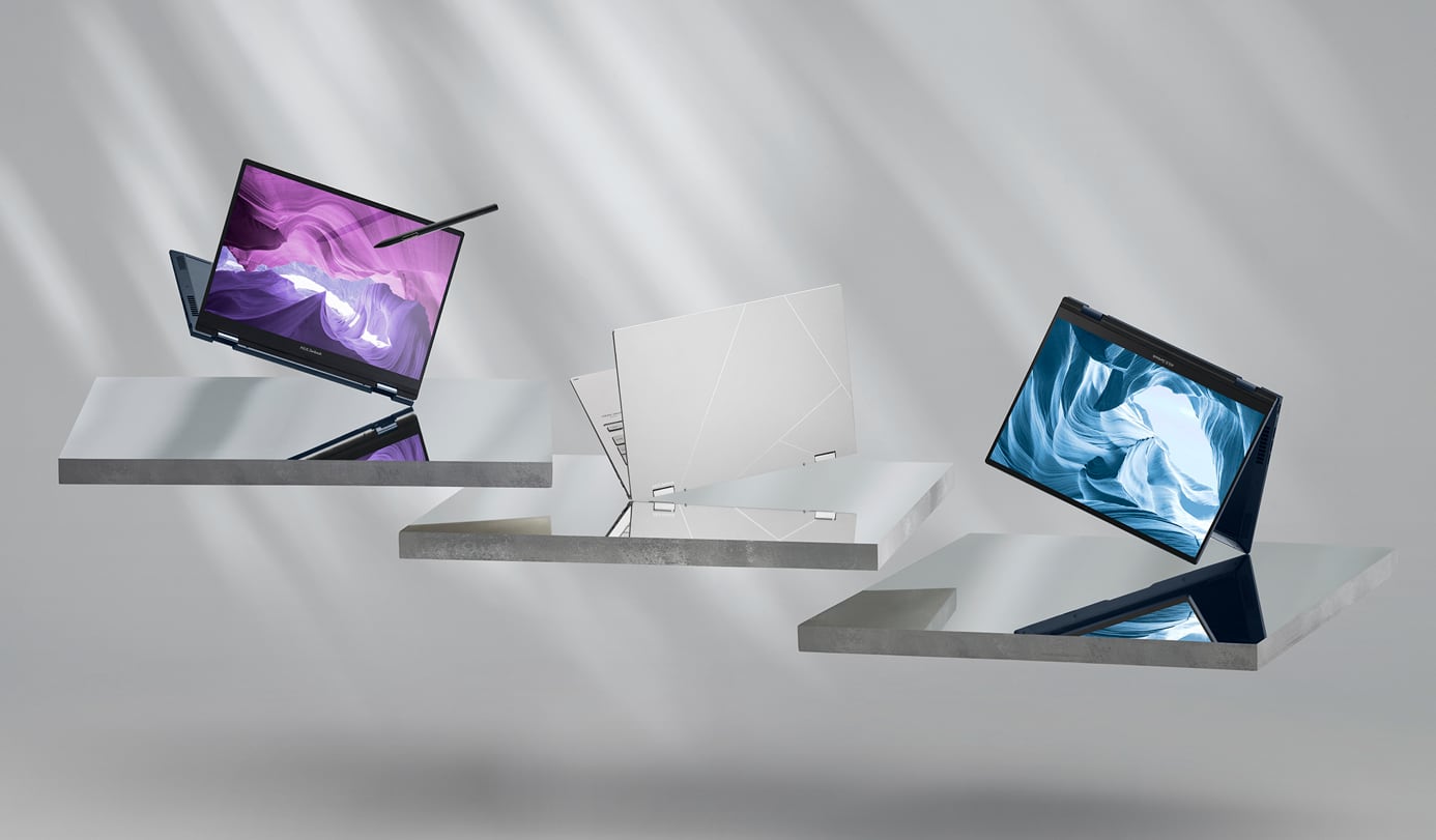 El computador tiene componentes ecológicos y su caja es reciclable. (Asus)