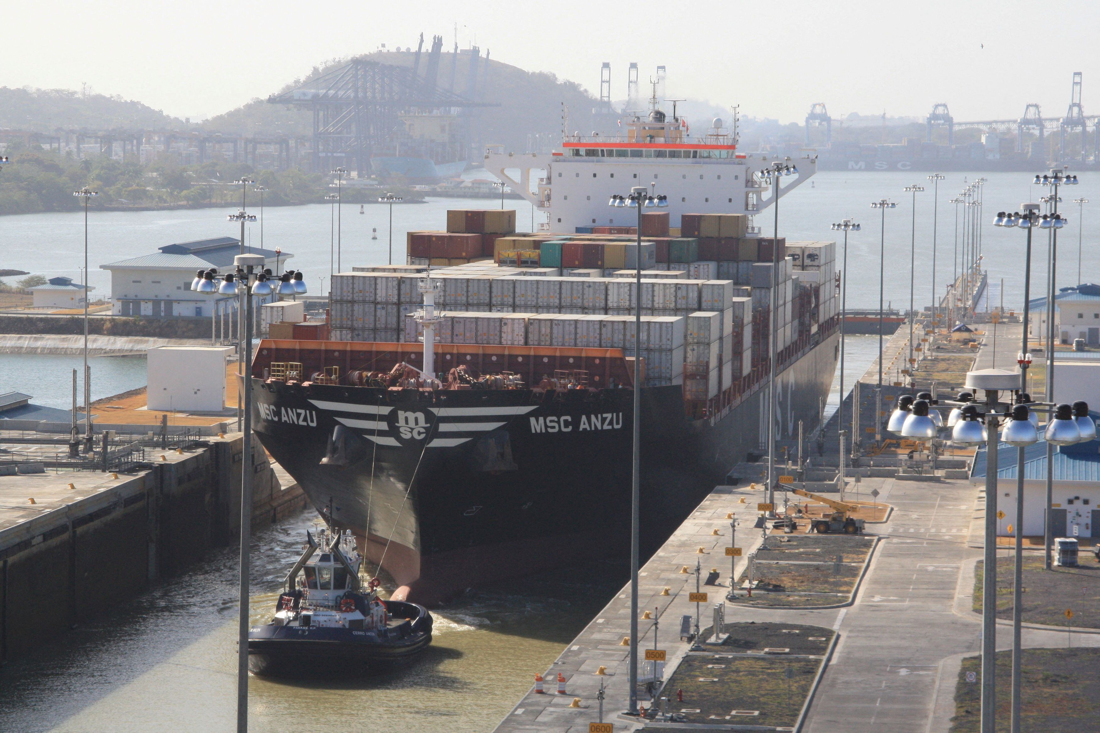 Un barco del gigante MSC (REUTERS/Rafael Ibarra/File Photo)