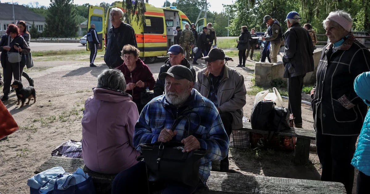 More than 4,000 civilians have been evacuated in Kharkiv as Russian troops intensify their offensive in the region