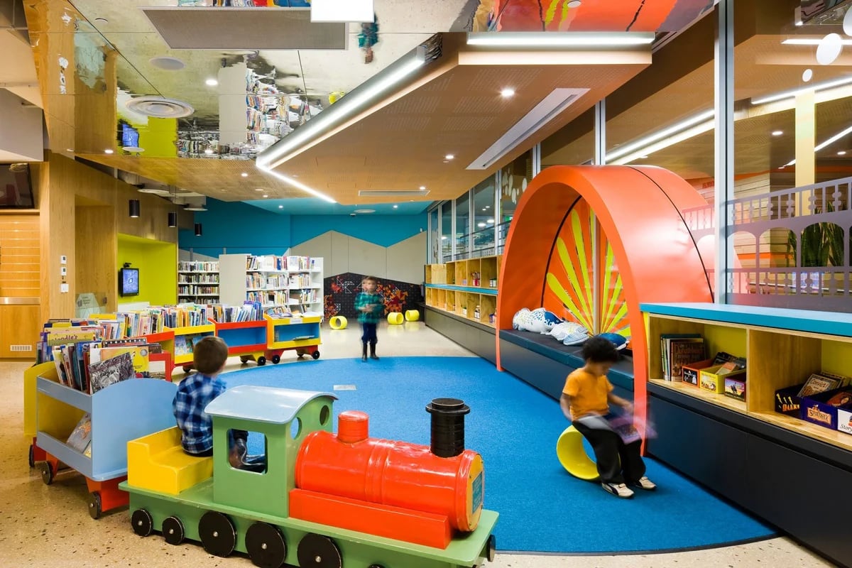 Biblioteca para niños de Murray, en Australia (Sam noonan)