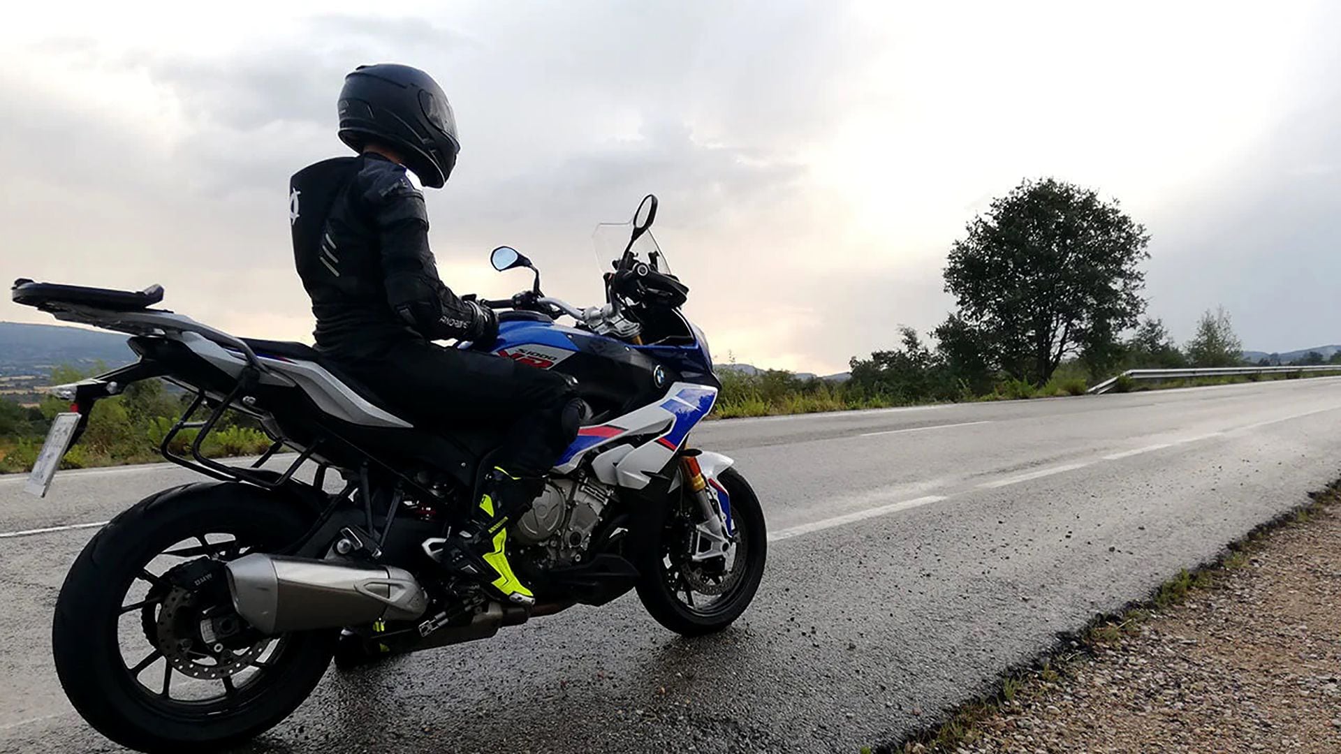 Uso de moto en ruta