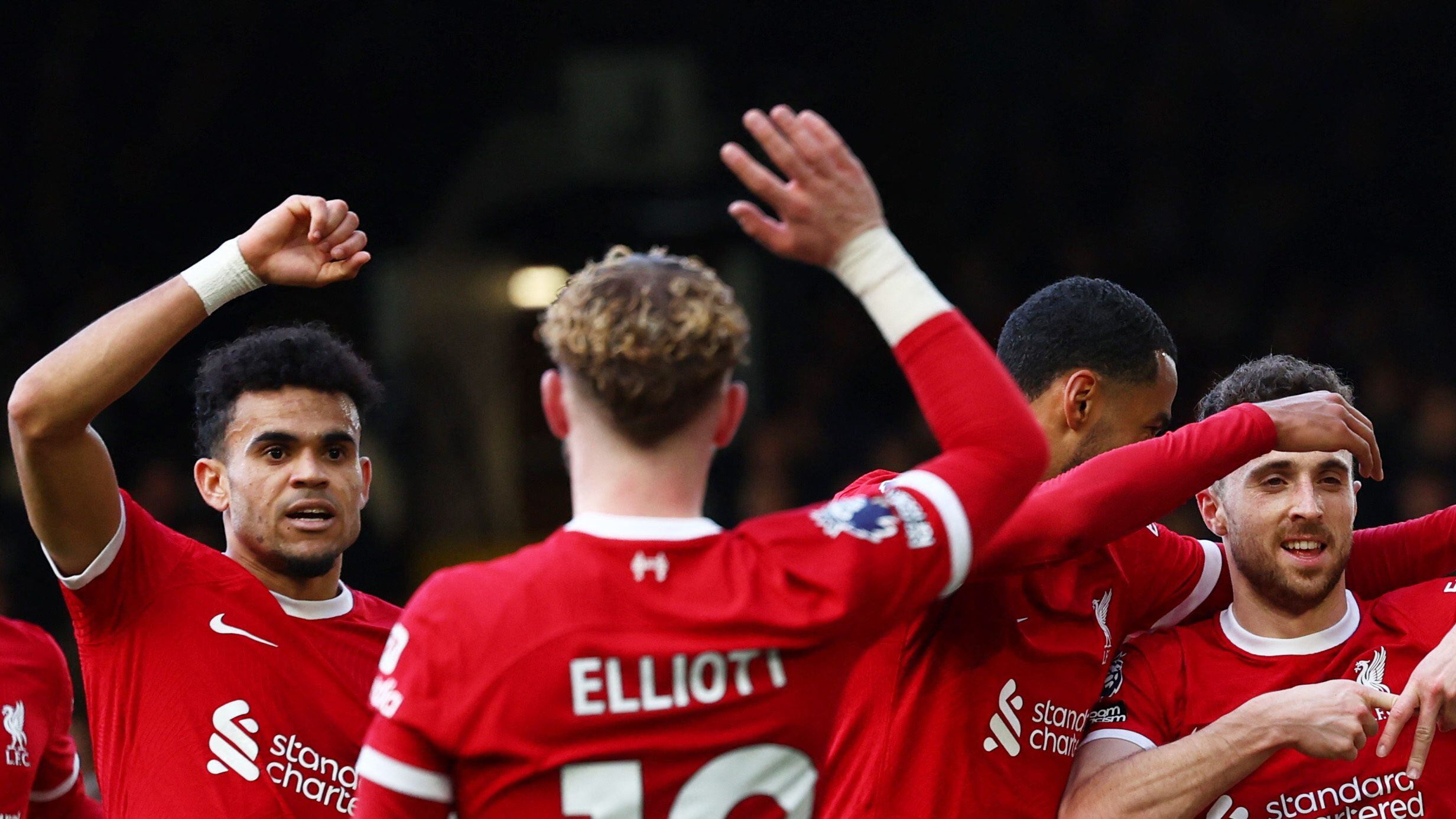Luis Díaz tiene 13 goles en la presente temporada con Liverpool - crédito Reuters