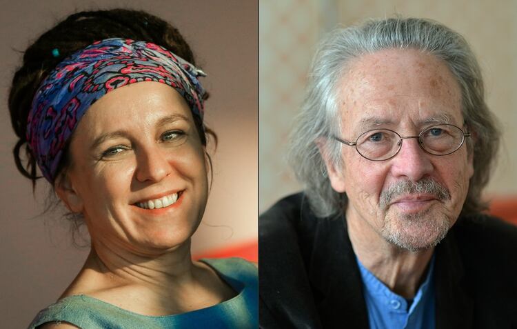 Olga Tokarczuk y Peter Handke, premios Nobel de Literatura 2018 y 2019