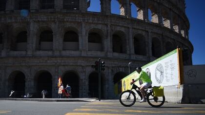 El Coliseo ya reabrió sus puertas, pero destinado al turismo doméstico (AFP)