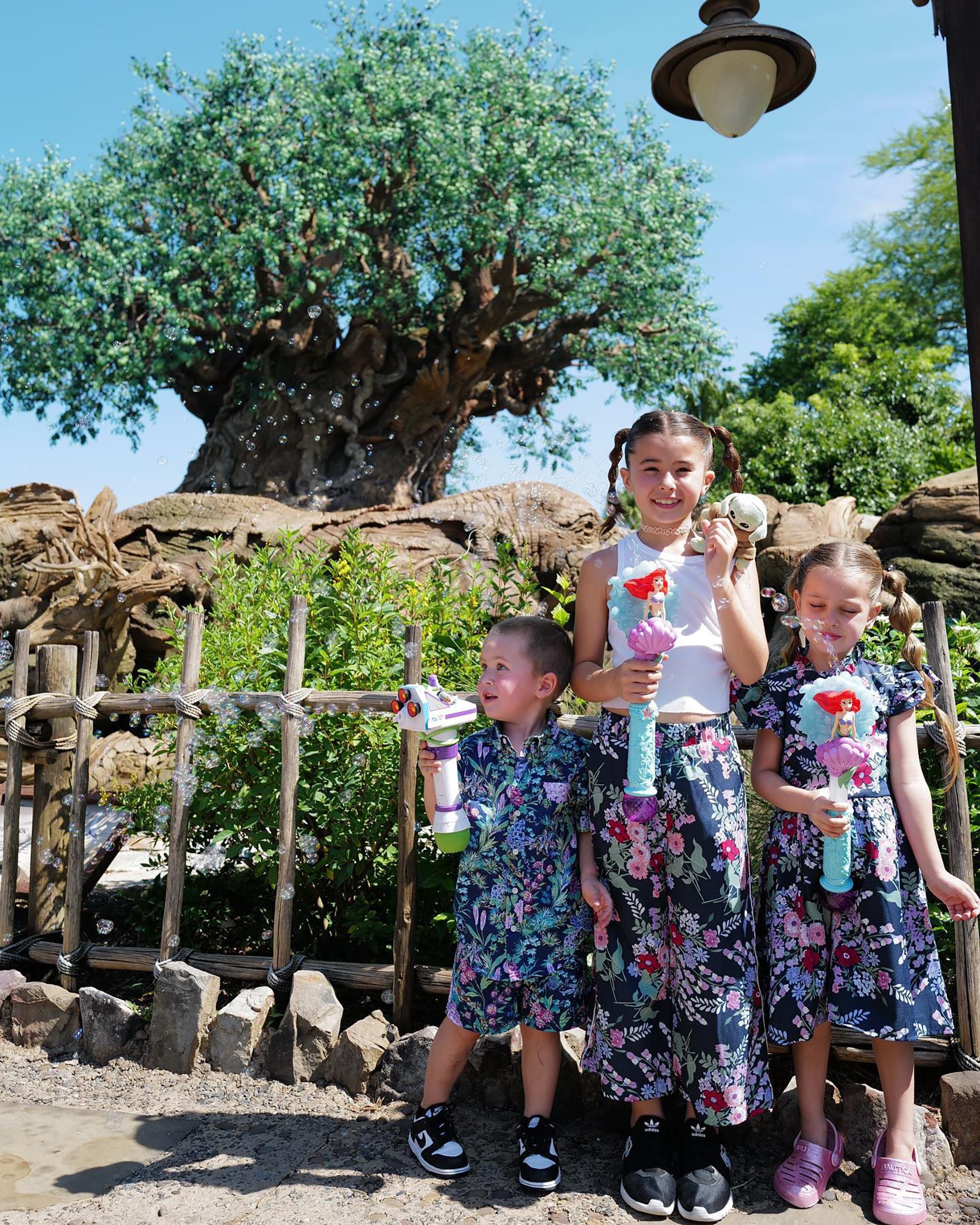 Amancio, Rufina y Magnolia desde Animal Kingdom (Instagram)