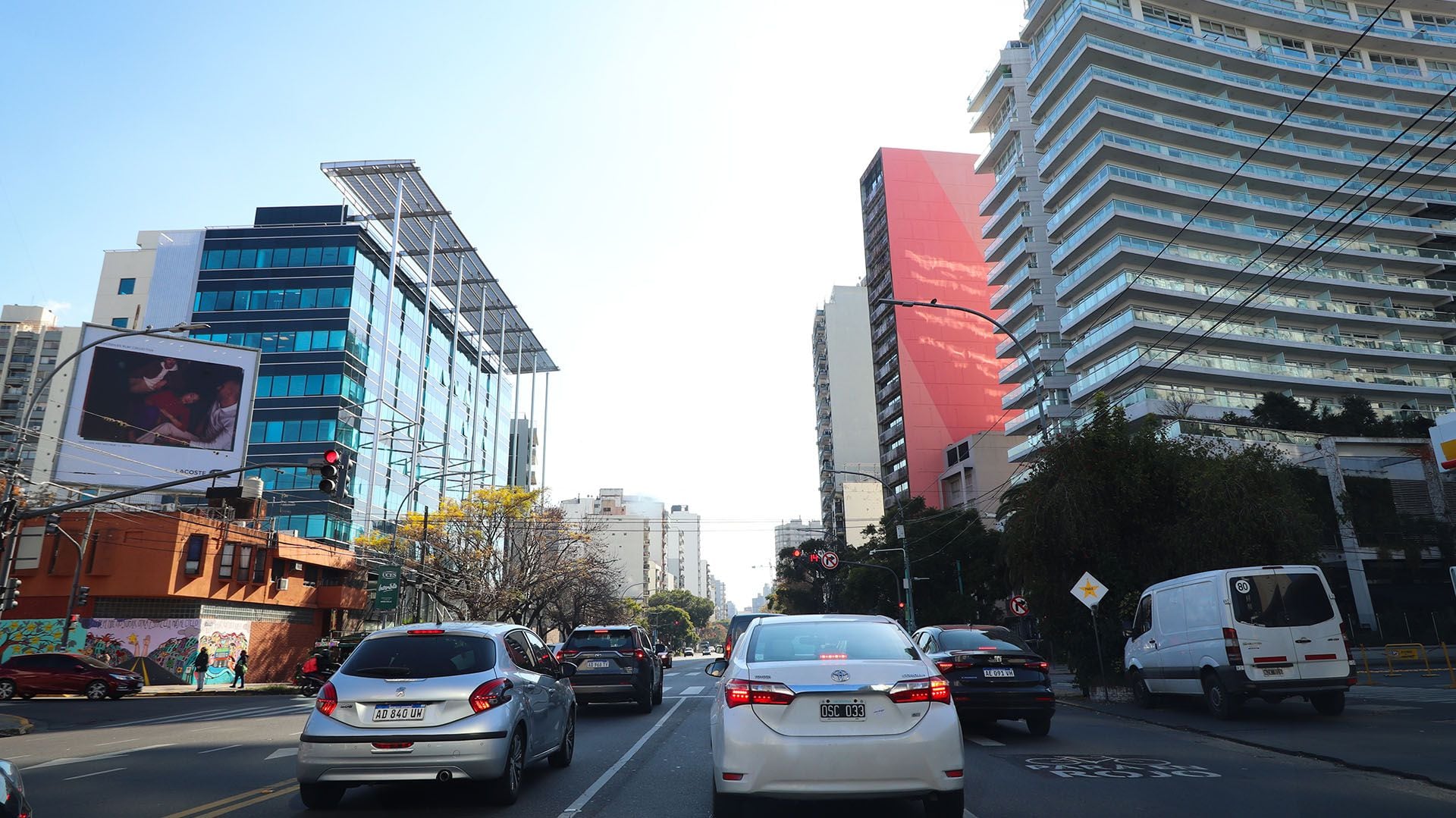 La Avenida del Libertador del lado de Vicente López, en el Gran Buenos Aires norte, uno de los lugares donde más suben los alquileres y la oferta es casi nula