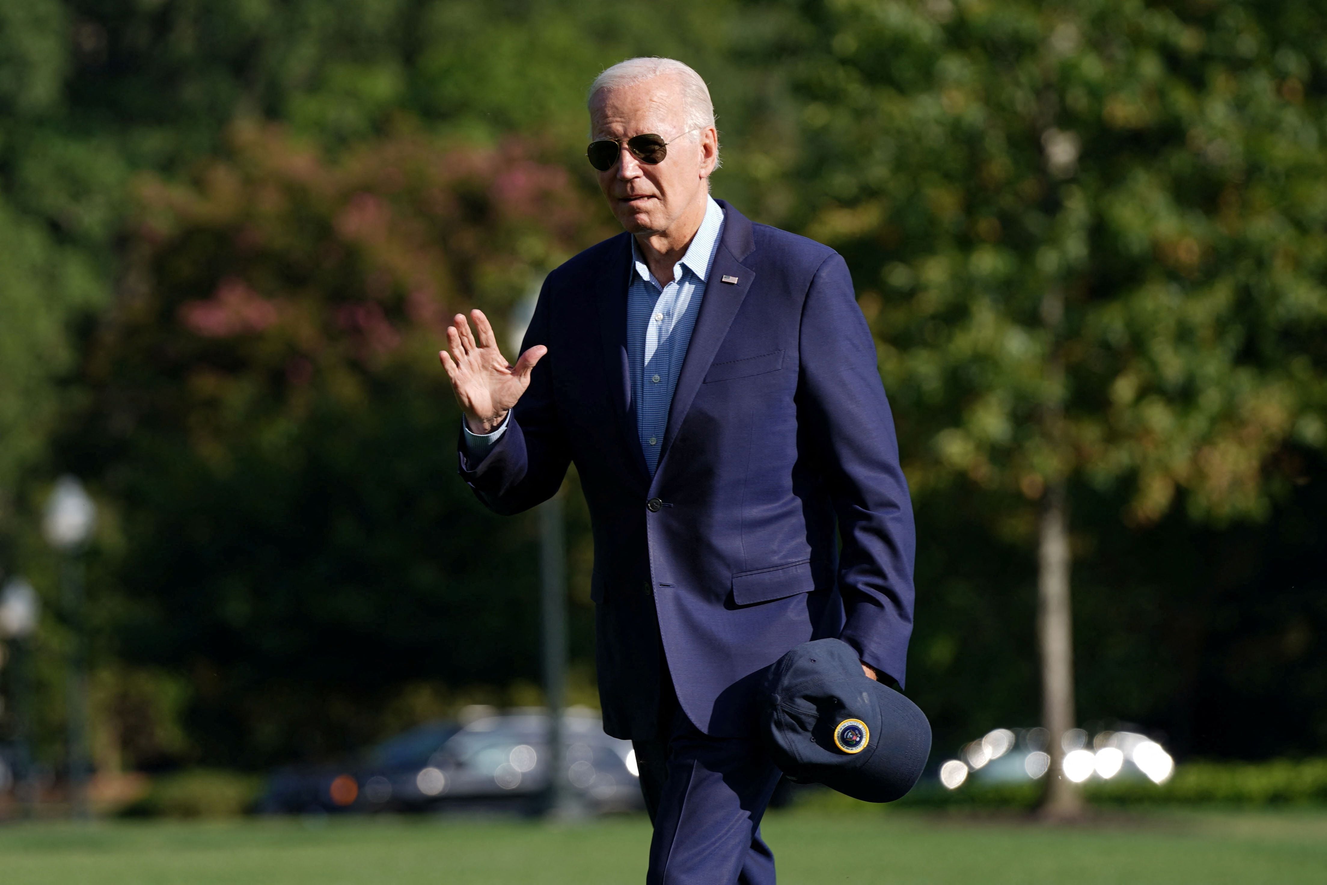 Biden tiene intención de partir el jueves hacia Nueva Delhi para participar en la cumbre de líderes del G20. (REUTERS/Bonnie Cash)