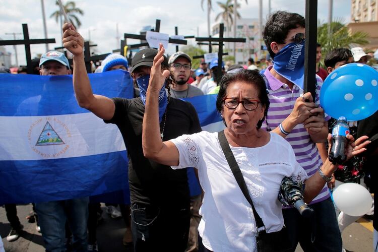 La oposición nicaragüense convocó a un nuevo paro nacional (REUTERS)