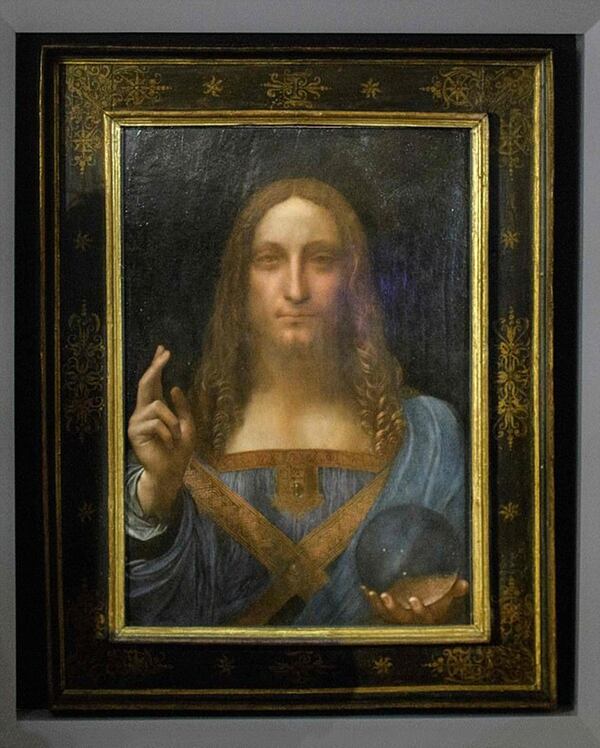 “Salvator Mundi”, el cuadro pintado por Leonardo Da Vinci que perteneció hasta anoche al magnate ruso Dmitry Rybolovlev. Lo subastó para financiar parte de su divorcio