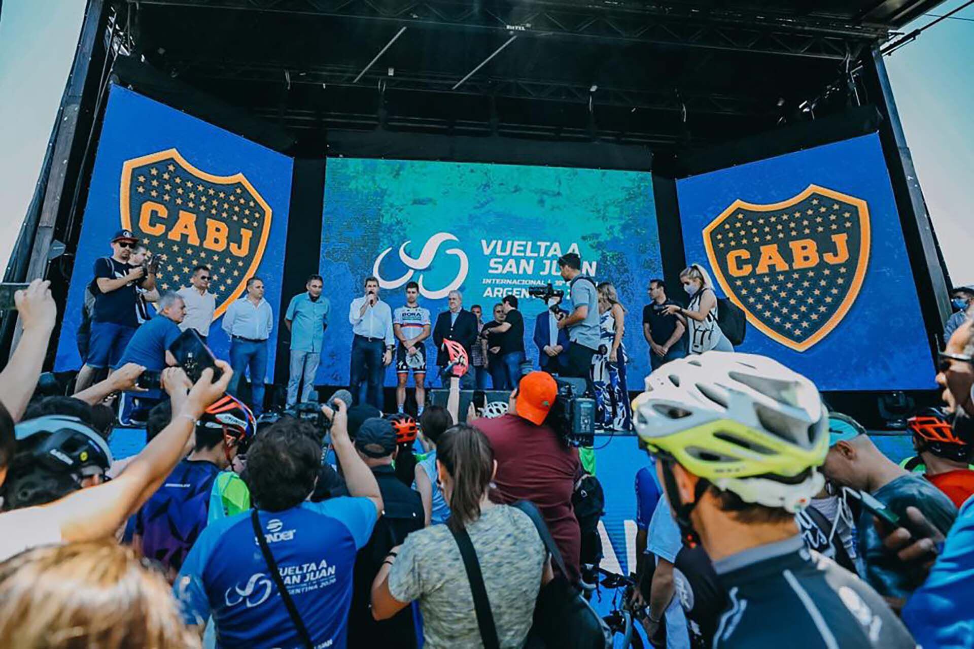 ciclismo en La Boca