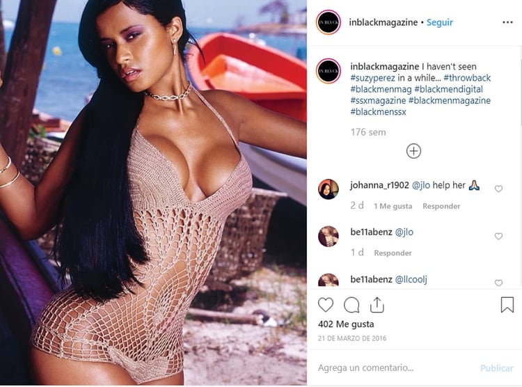En redes sociales se preguntaban sobre el paradero de la ex modelo (Foto: Instagram)