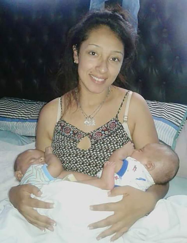 Gianluca y Santino nacieron por cesárea el 20 de septiembre de 2018, a las 34 semanas de gestación