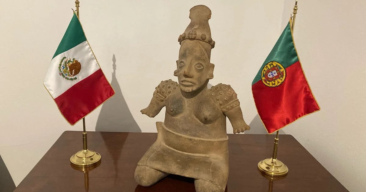 Esta é a peça arqueológica com mais de 2.000 anos que o México recuperou antes de ser leiloada em Portugal