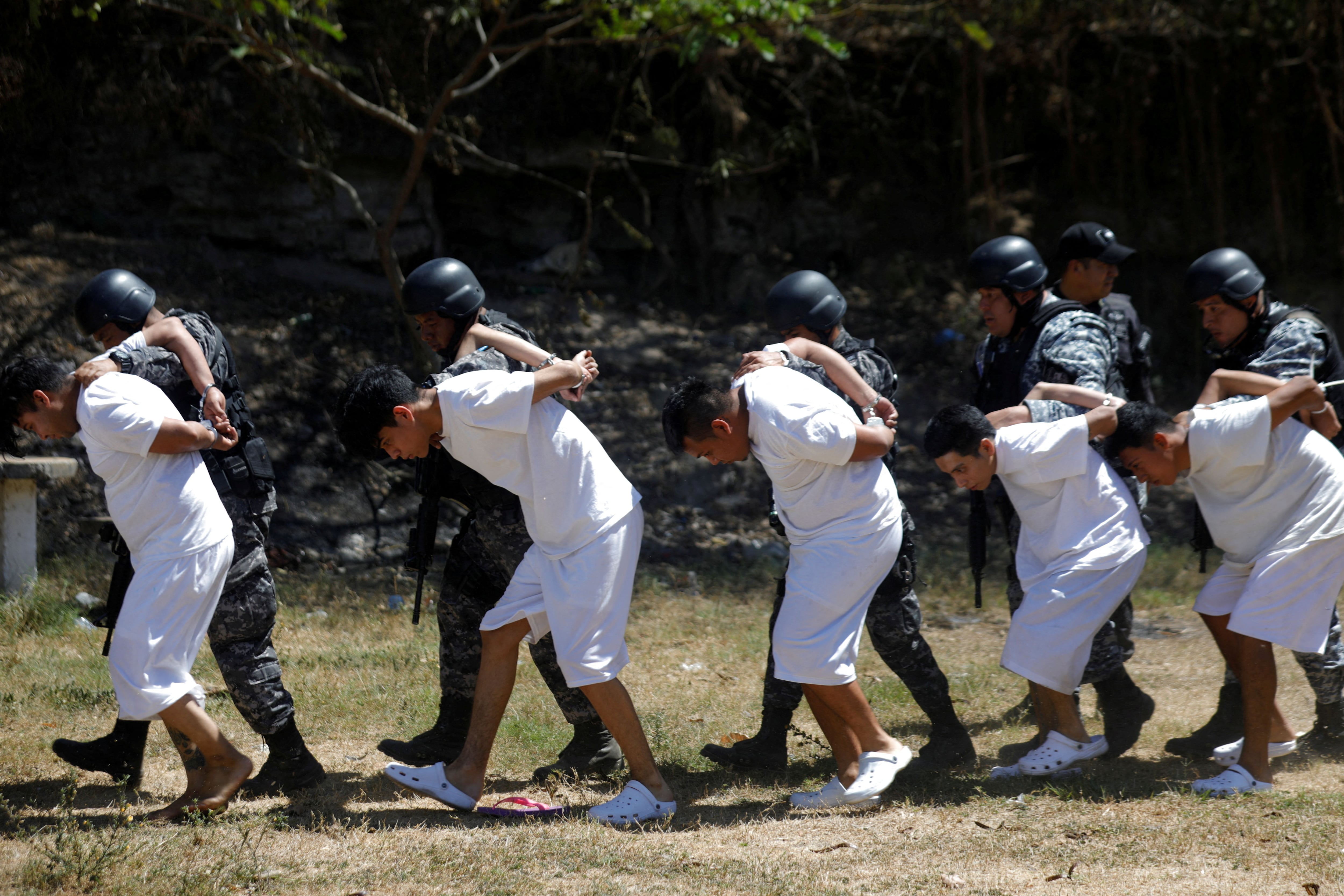 Organizaciones sociales sostiene que el “hecho violatorio” más denunciado en El Salvador es la detención arbitraria (REUTERS/Jose Cabezas)